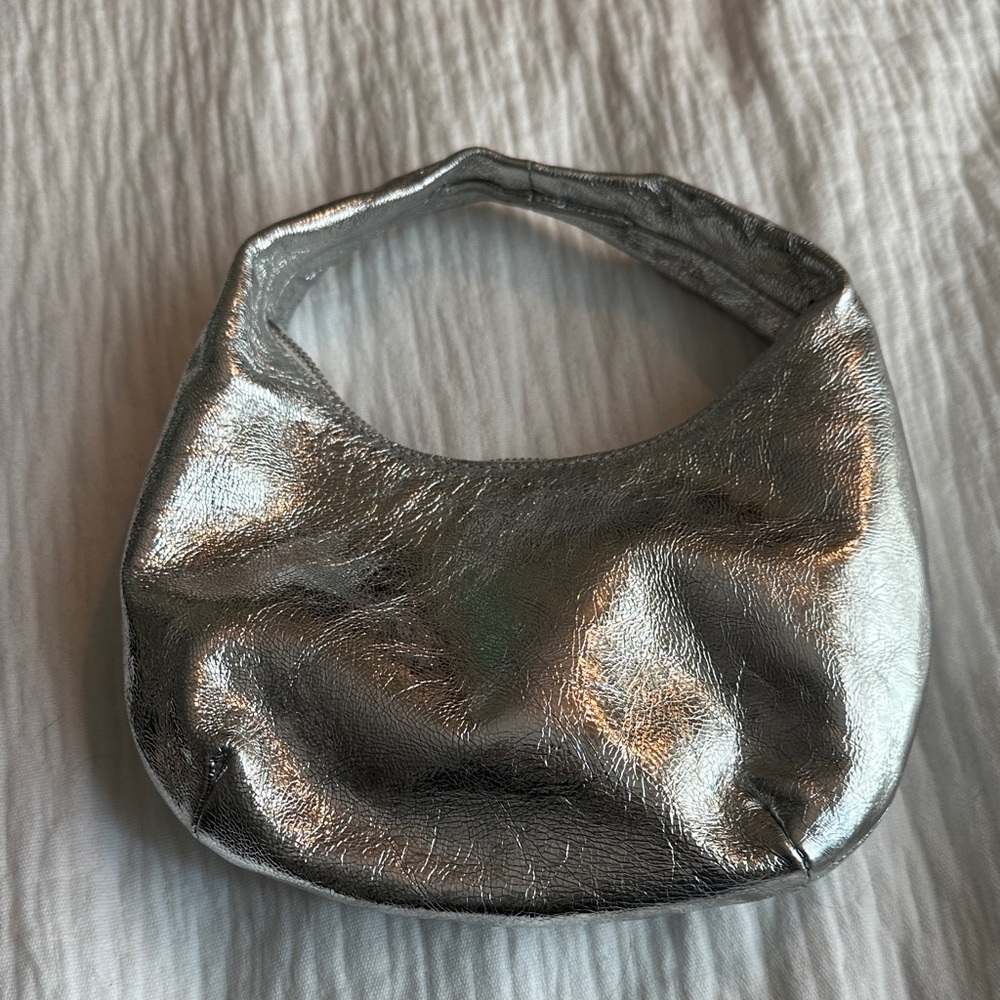 Madewell The Mini Bag in Silver